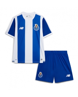 Billige Fotballdrakt Porto Replika Hjemmedraktsett Barn 2026-27 Kortermet (med bukser)